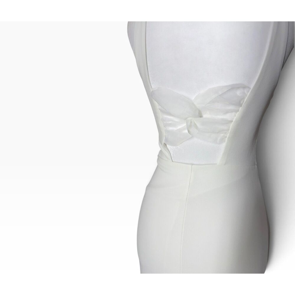 Lulus White Off The Shoulder Corset Bustier Maxi Dress Size XS - Picture 4 of 9
